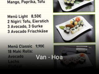 Van - Hoa online bestellen