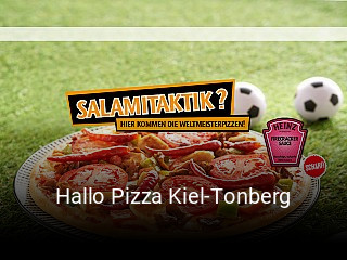 Hallo Pizza Kiel-Tonberg online bestellen
