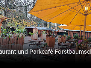Restaurant und Parkcafé Forstbaumschule essen bestellen