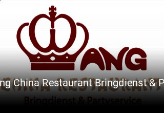 Wang China Restaurant Bringdienst & Partyservice bestellen
