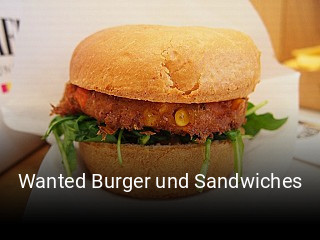 Wanted Burger und Sandwiches bestellen