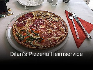 Dilan's Pizzeria Heimservice essen bestellen