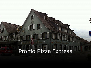 Pronto Pizza Express bestellen
