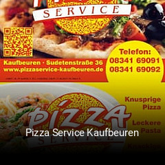 Pizza Service Kaufbeuren online delivery