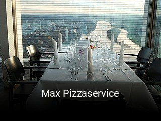 Max Pizzaservice online bestellen