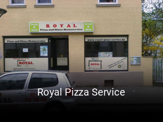 Royal Pizza Service bestellen