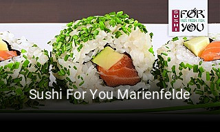 Sushi For You Marienfelde essen bestellen