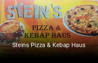 Steins Pizza & Kebap Haus online bestellen