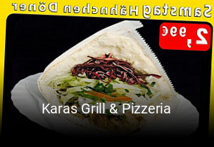 Karas Grill & Pizzeria essen bestellen