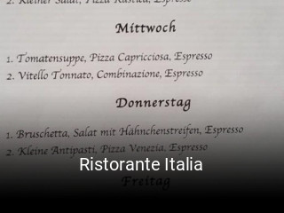 Ristorante Italia bestellen