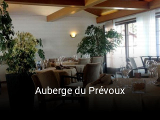 Auberge du Prévoux online bestellen