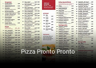 Pizza Pronto Pronto essen bestellen