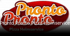 Pronto Pronto Pizza Heimservice essen bestellen