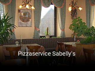 Pizzaservice Sabelly's  bestellen