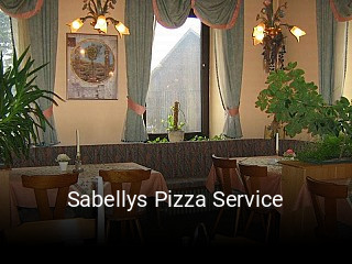 Sabellys Pizza Service essen bestellen