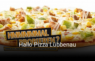Hallo Pizza Lübbenau essen bestellen
