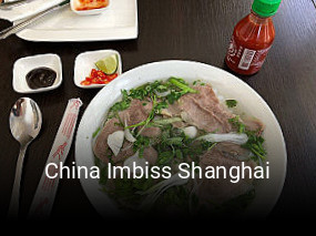 China Imbiss Shanghai bestellen
