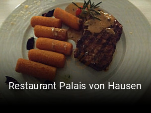 Restaurant Palais von Hausen essen bestellen