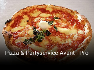 Pizza & Partyservice Avant - Pro bestellen