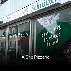 A One Pizzeria online bestellen