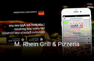 M. Rhein Grill & Pizzeria essen bestellen