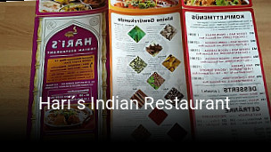 Hari´s Indian Restaurant essen bestellen