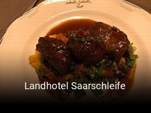 Landhotel Saarschleife essen bestellen