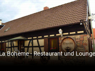 La Bohème - Restaurant und Lounge bestellen
