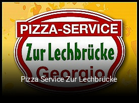 Pizza Service Zur Lechbrücke essen bestellen