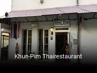 Khun-Pim Thairestaurant essen bestellen
