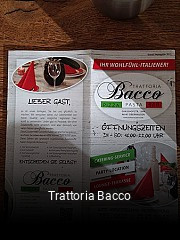Trattoria Bacco online bestellen
