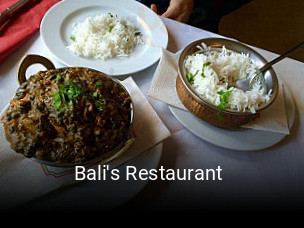 Bali's Restaurant  online bestellen