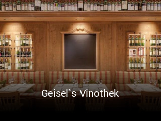 Geisel`s Vinothek bestellen