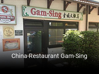 China-Restaurant Gam-Sing bestellen