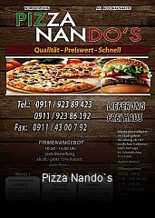 Pizza Nando`s online delivery
