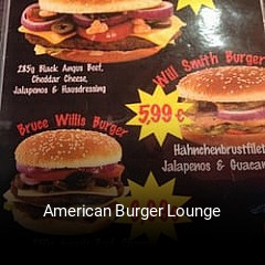 American Burger Lounge bestellen