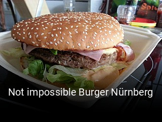 Not impossible Burger Nürnberg essen bestellen