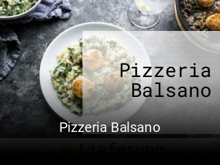 Pizzeria Balsano bestellen