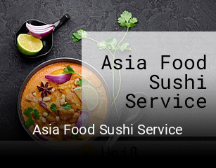 Asia Food Sushi Service online delivery