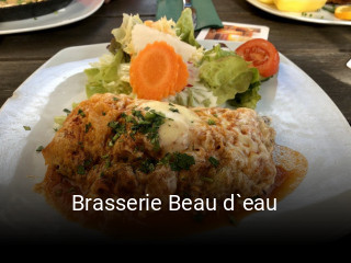 Brasserie Beau d`eau essen bestellen