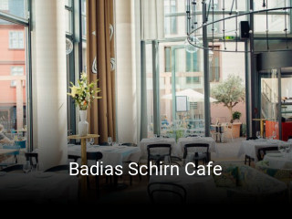 Badias Schirn Cafe bestellen