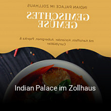 Indian Palace im Zollhaus online bestellen