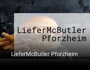 LieferMcButler Pforzheim essen bestellen
