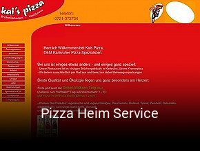 Pizza Heim Service essen bestellen