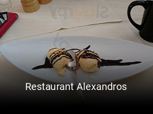 Restaurant Alexandros bestellen