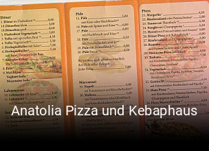 Anatolia Pizza und Kebaphaus online bestellen