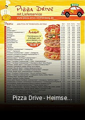 Pizza Drive - Heimservice bestellen