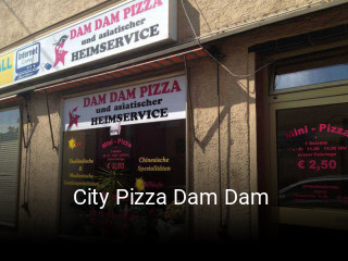 City Pizza Dam Dam  online bestellen