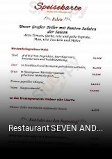 Restaurant SEVEN AND MORE essen bestellen