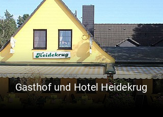 Gasthof und Hotel Heidekrug essen bestellen